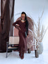 Adīta kleita "EMBER FIRE 552" - CHOCO